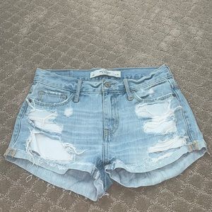 ABERCROMBIE JEAN SHORTS